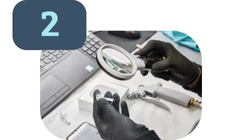 Inspection du produit